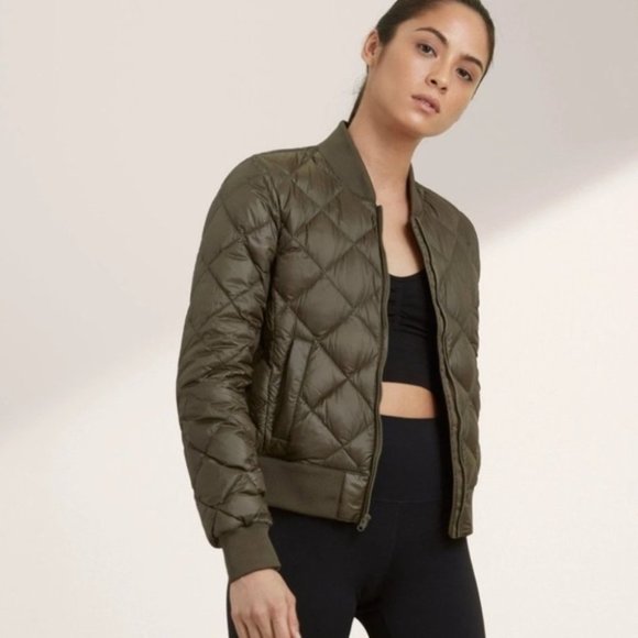Lightweight Bomber Jacket Army Green 